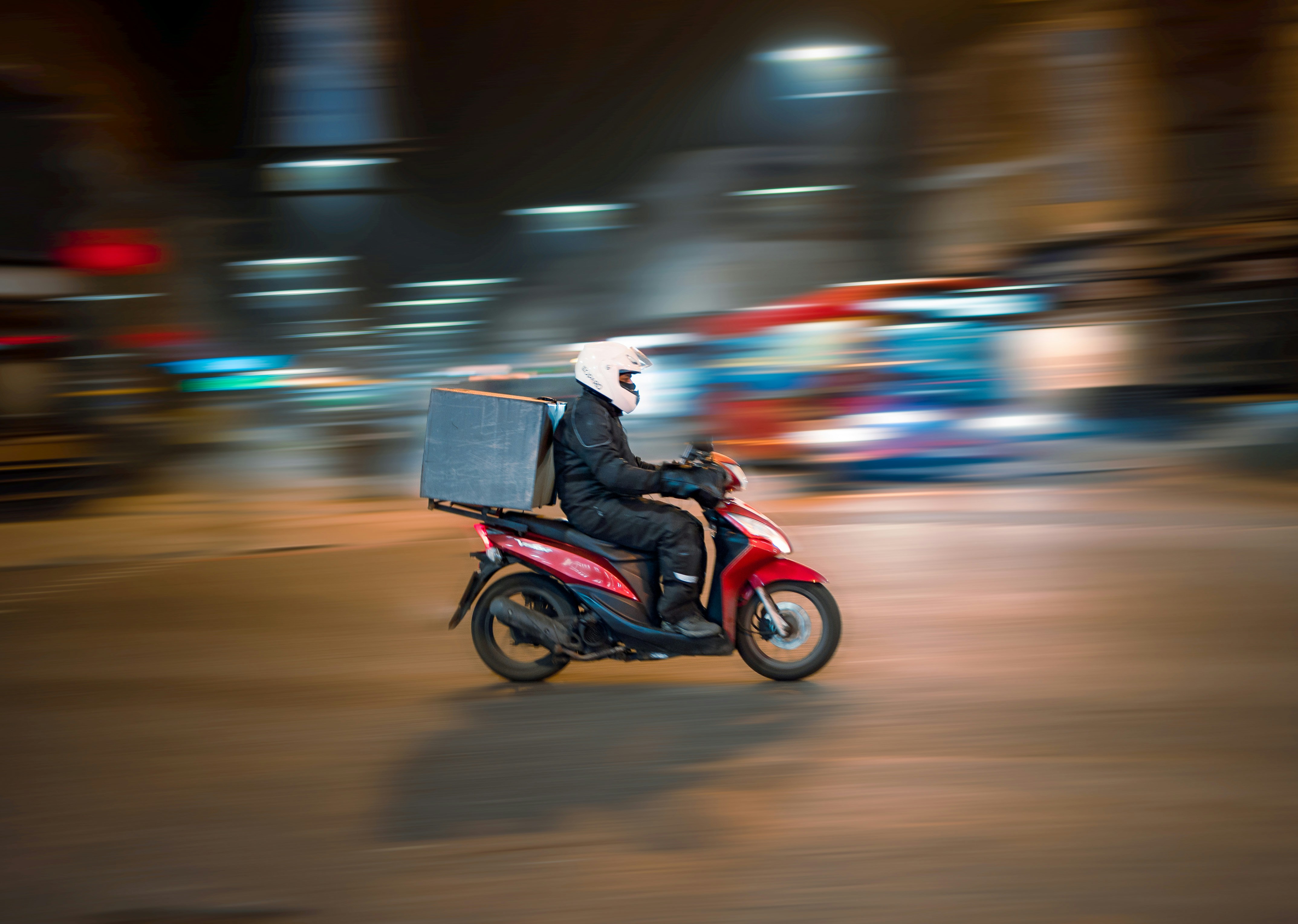 Delivery Moped